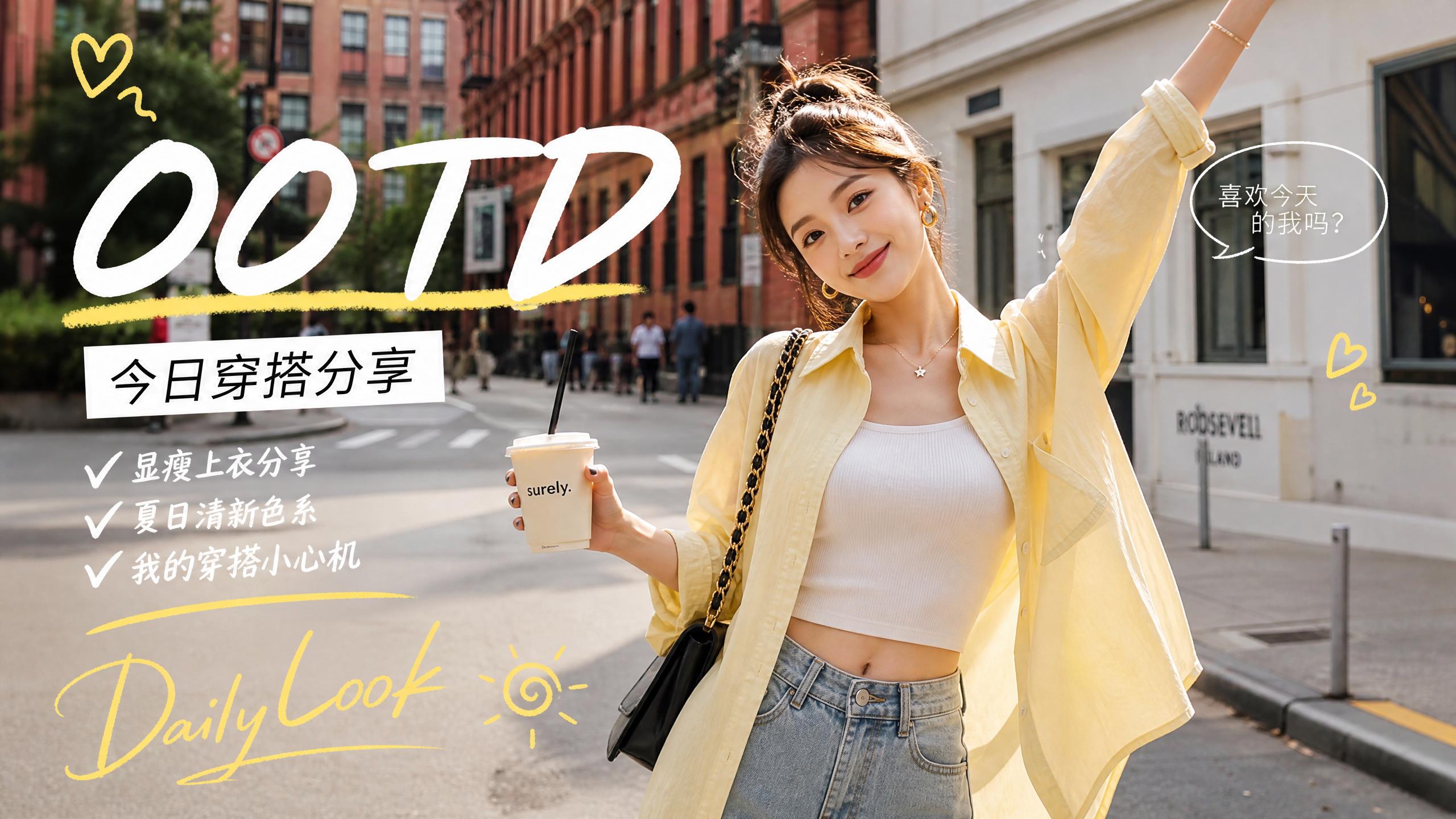 蜜芽 【时尚视频分享】OOTD今日穿搭分享，夏日清新色系显瘦上衣搭配技巧